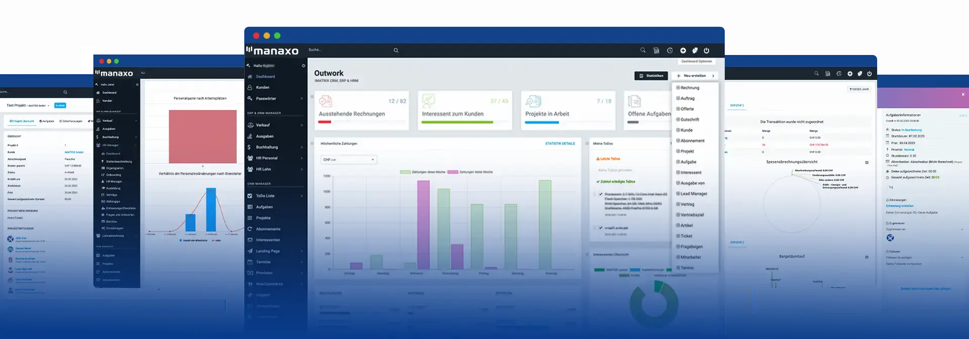 manaxo dashboard