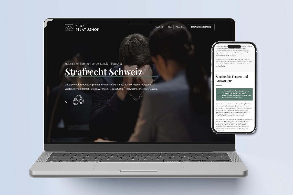 Strafrecht Schweiz